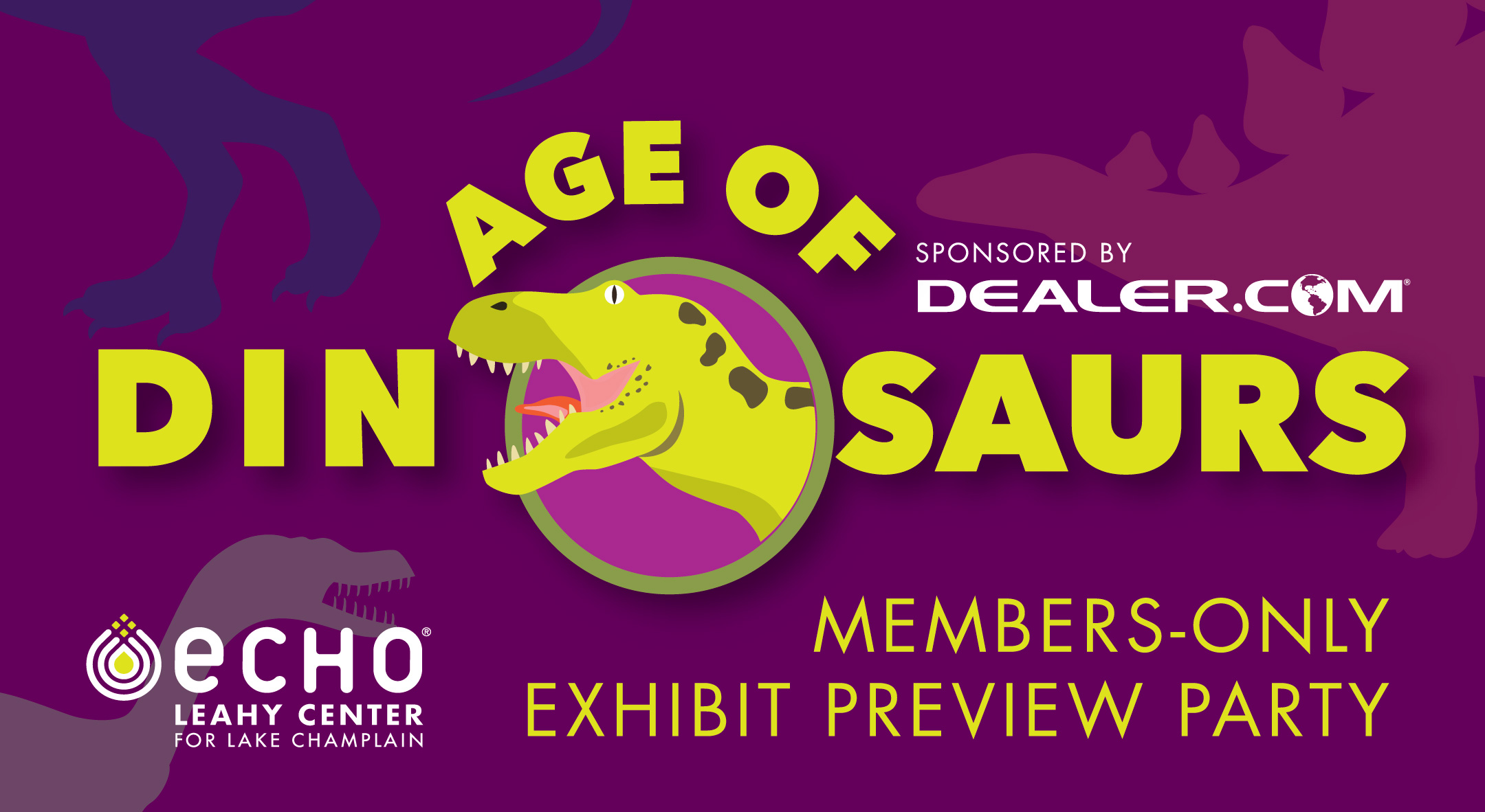 Age of Dinosaurs Members-Only Exhibit Preview Party
