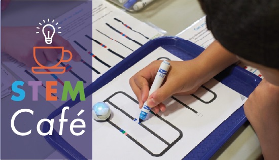Ozobot coding at the STEM Cafe