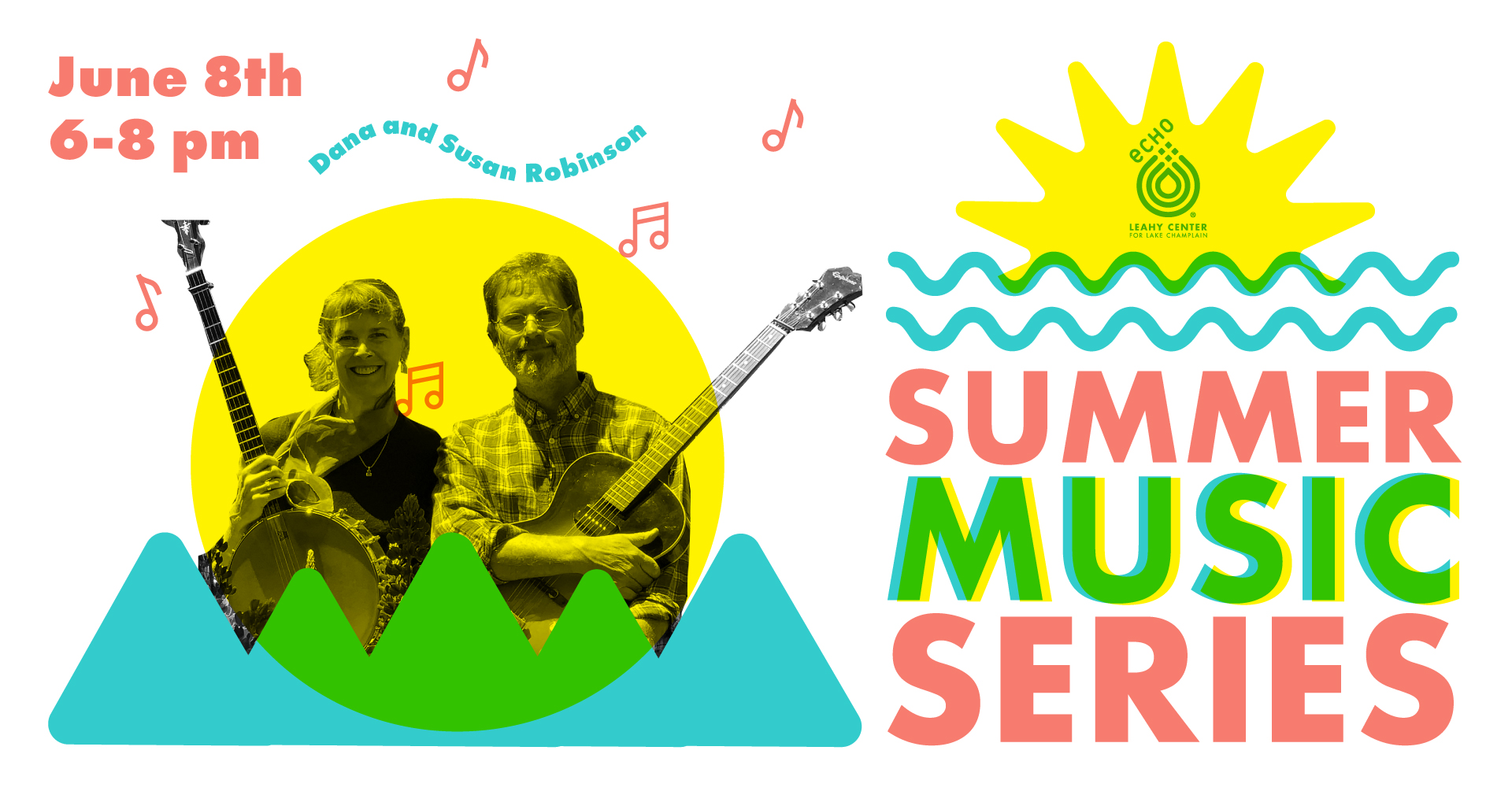 Summer Music Series, June 8th, 6-8 pm