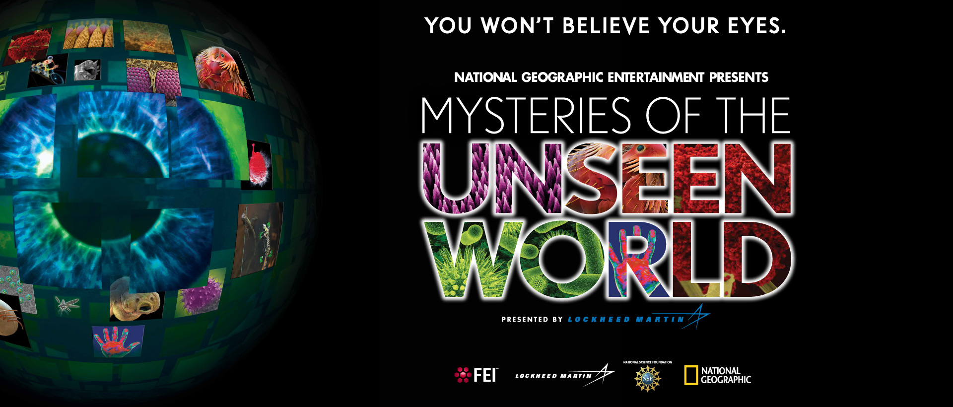 You won't believe your eyes! Mysteries of the Unseen World
