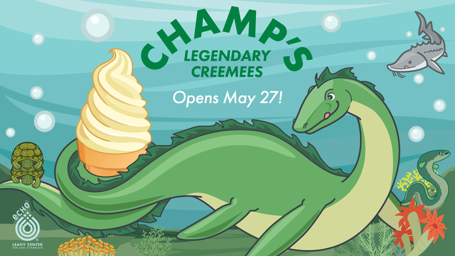 Champ's Legendary Creemees, Opens May 27!