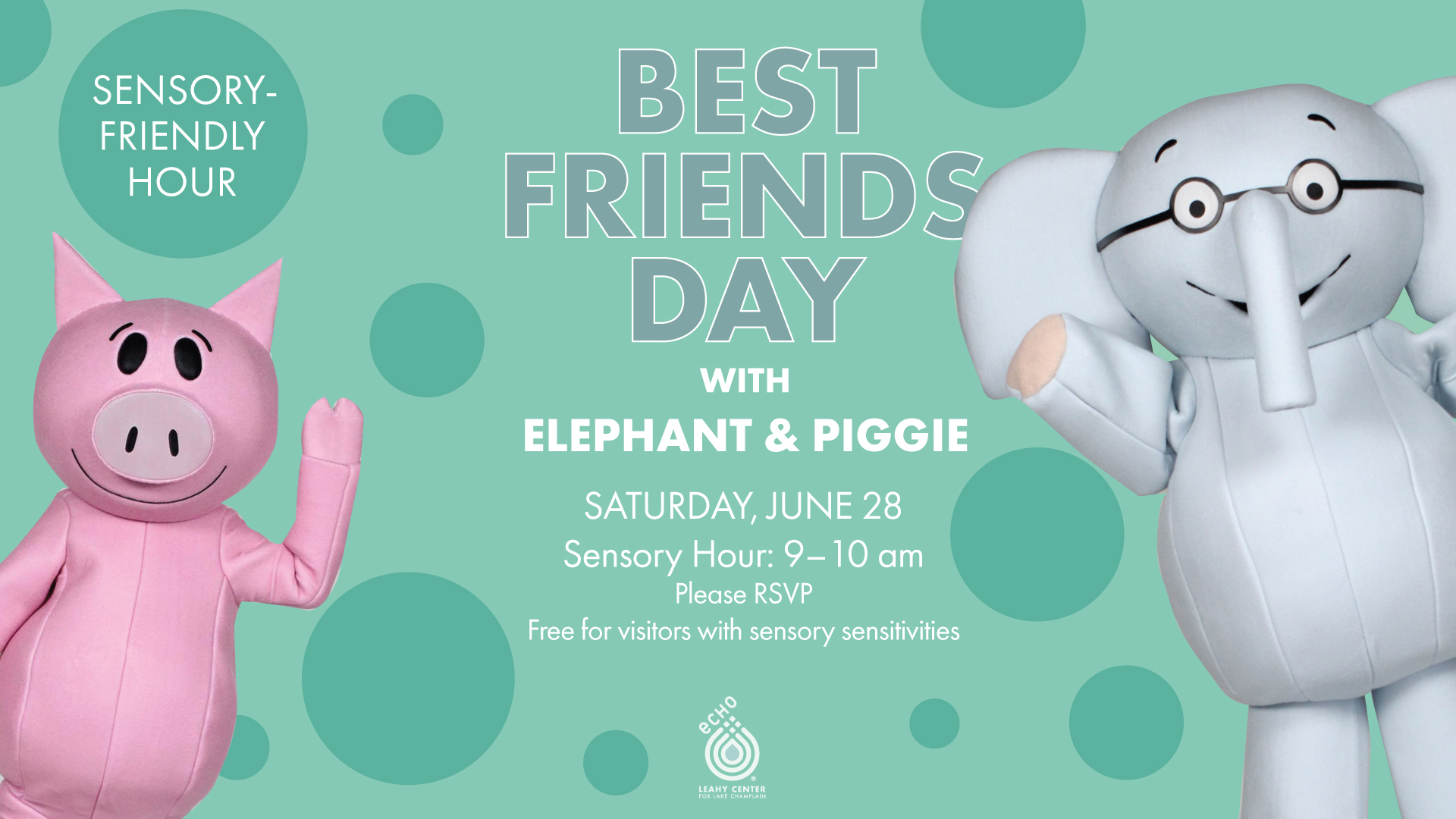 SEnsory Friendly House: Best Friends Day with Elephant and Piggie