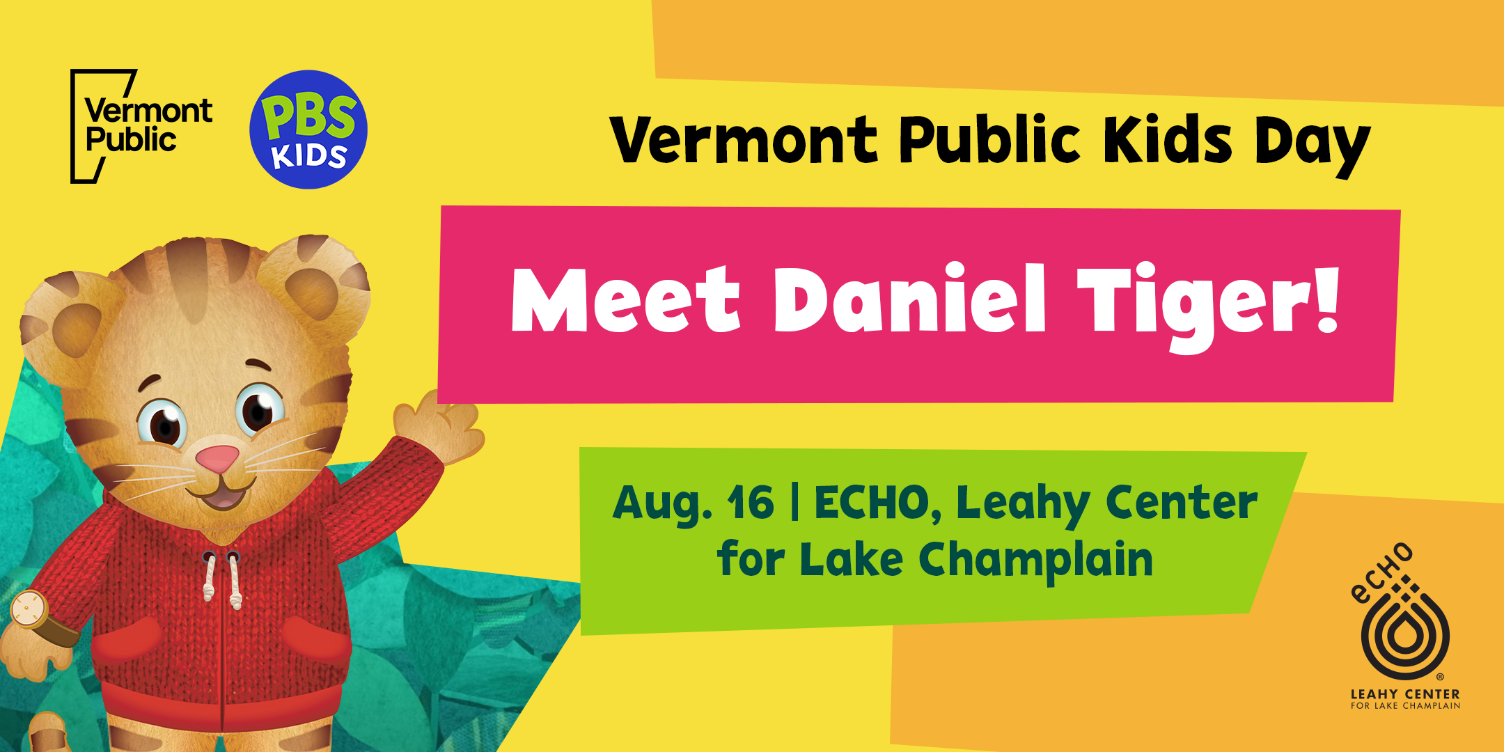 Vermont Public Day: Meet Daniel Tiger, VT Public and VT PBS